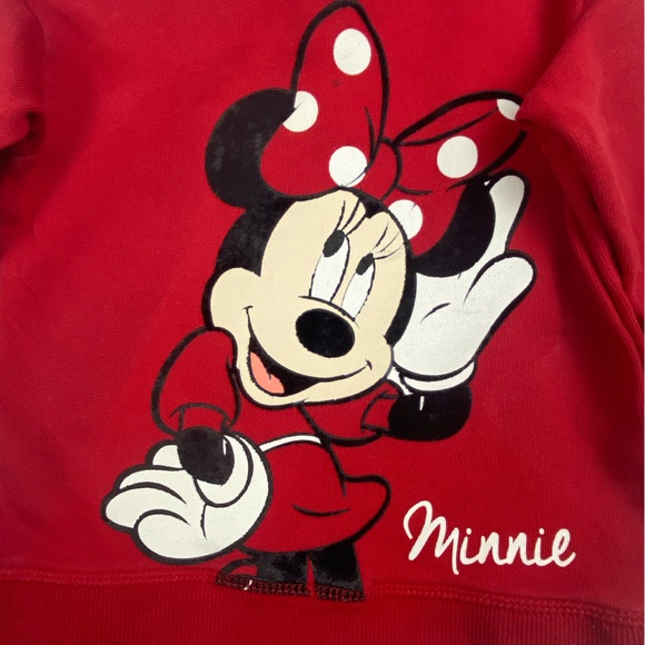 H&M + Disney Minnie Mouse Pullover Sweatshirt size 9-12 Months - Picture 4 of 5